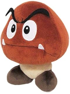 little buddy *马里奥全明星系列-1427-goomba 毛绒玩具,5 英寸